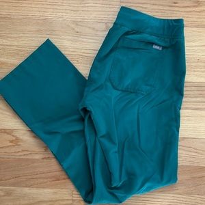 FIGS Livingston Scrub Pants - Hunter Green